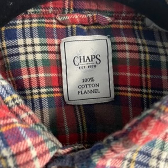 Chaps Men's Flannel - Picture 4 of 5